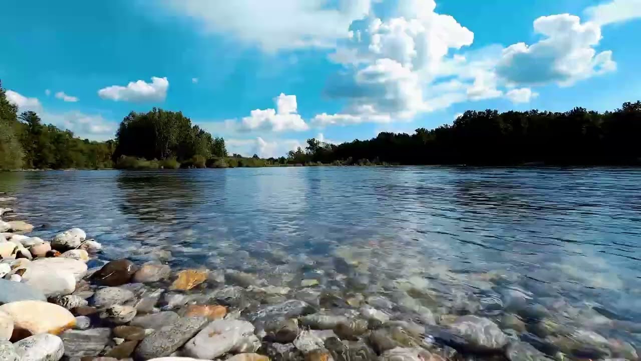 3-Hour Relaxing River Sounds & Gentle Piano for Sleep, Meditation & Study • Calm Nature #010