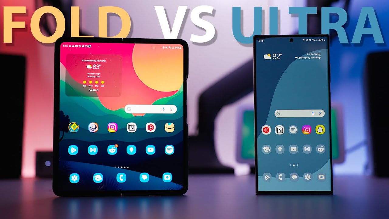 Galaxy Z Fold 4 vs Galaxy S23 Ultra