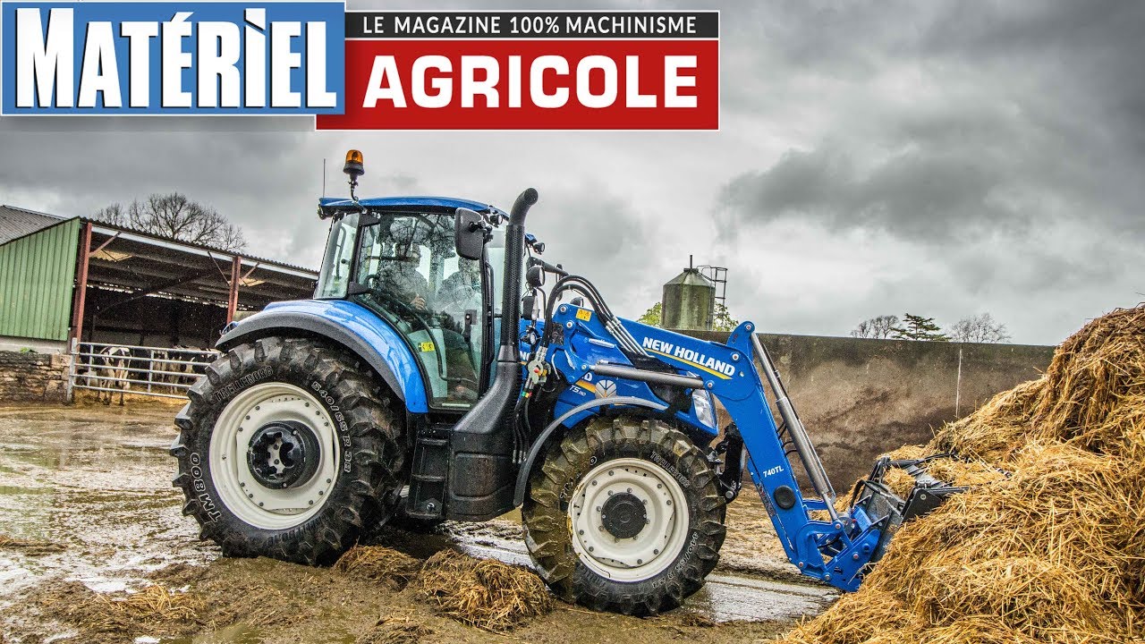 Test drive du New Holland T5.110 by Matériel Agricole