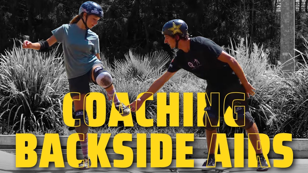 Mitchie Brusco Coaching Backside Airs - Tips for learning backside airs
