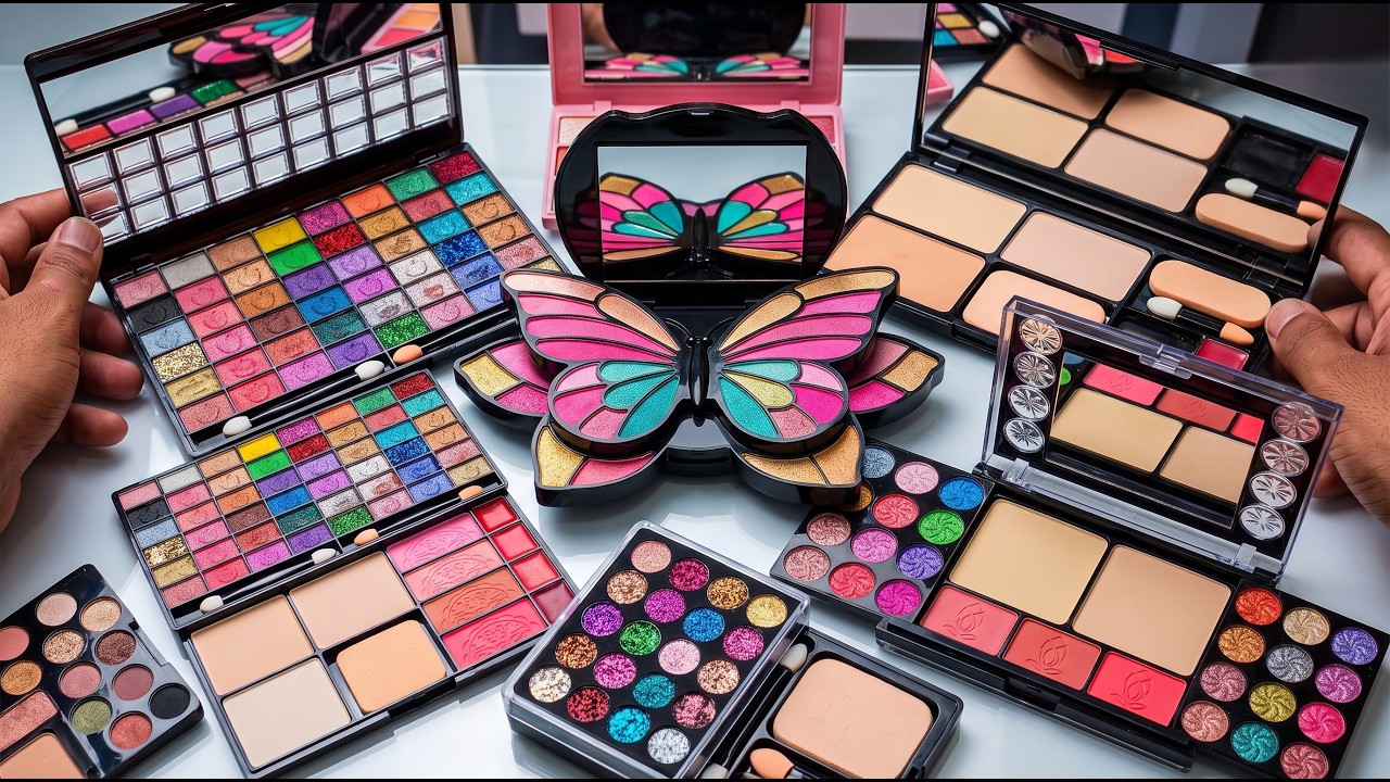 The Cutest Pink Makeup Kit I&rsquo;ve Ever Seen! 💄💕  Testing It