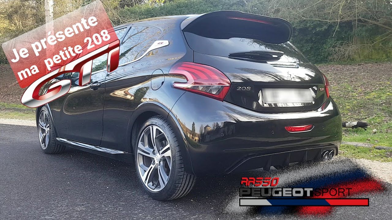 Je présente ma 208 GTi de 200ch