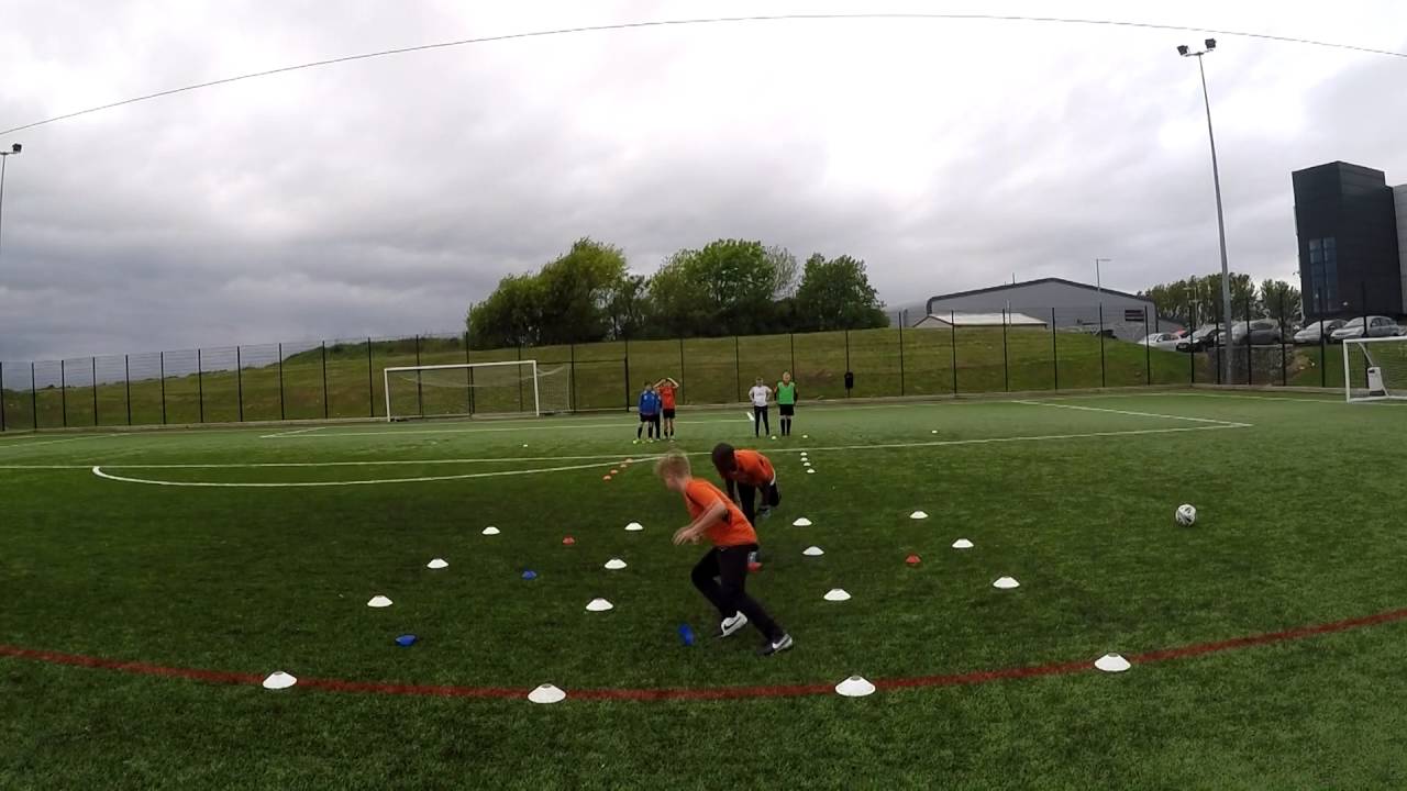 Noughts & Crosses Football Warm Up