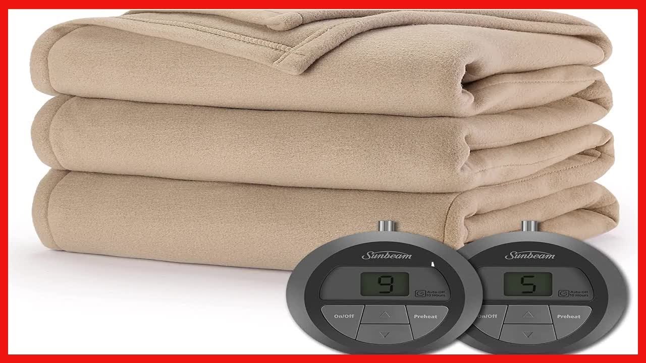 Sunbeam Royal Ultra Mushroom Heated Blanket - King