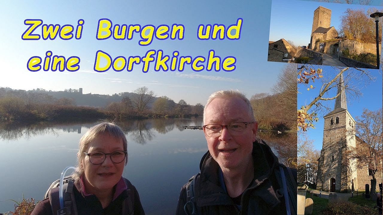 Zwei Burgen und eine alte Kirche