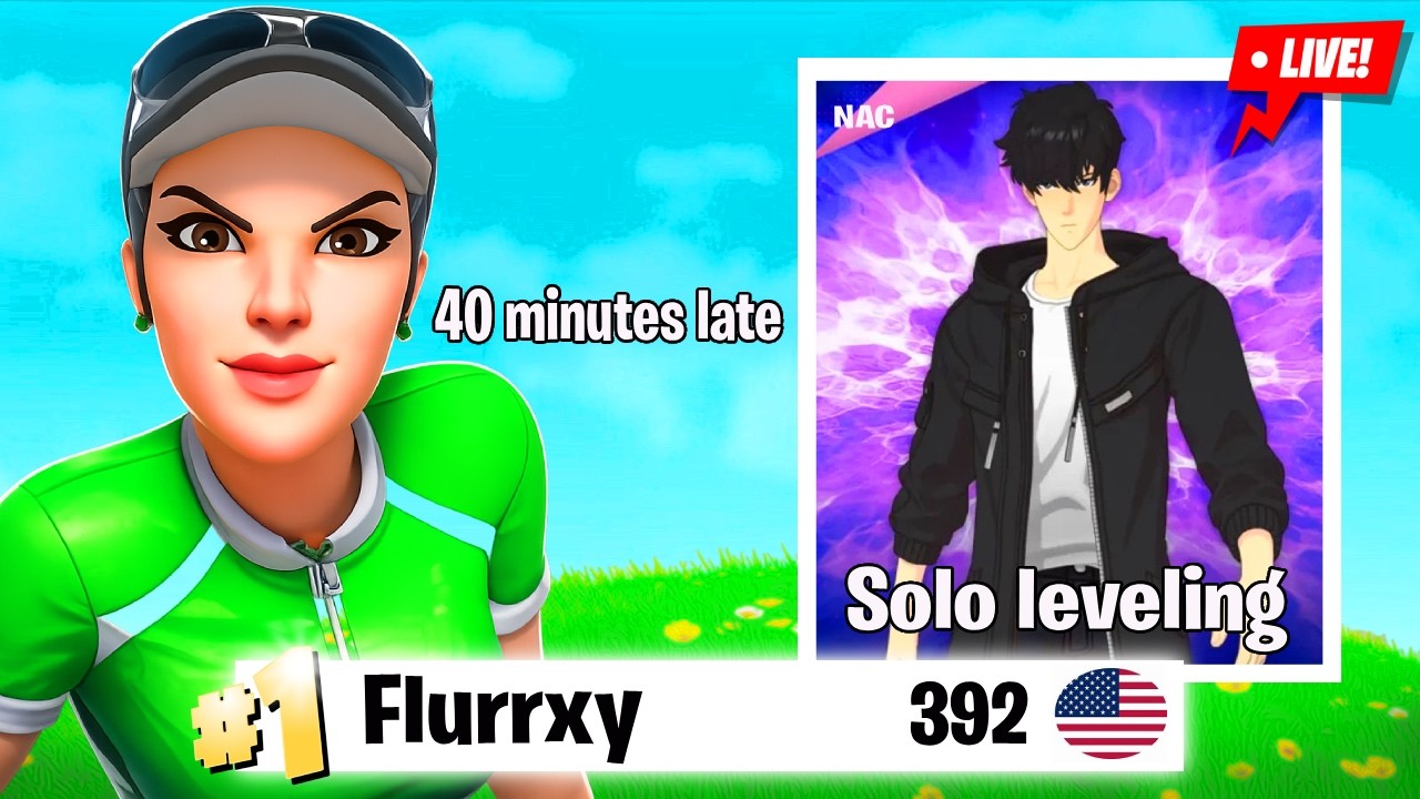 Fortnite Solo Leveling Tournament (But 40 Minutes Late)