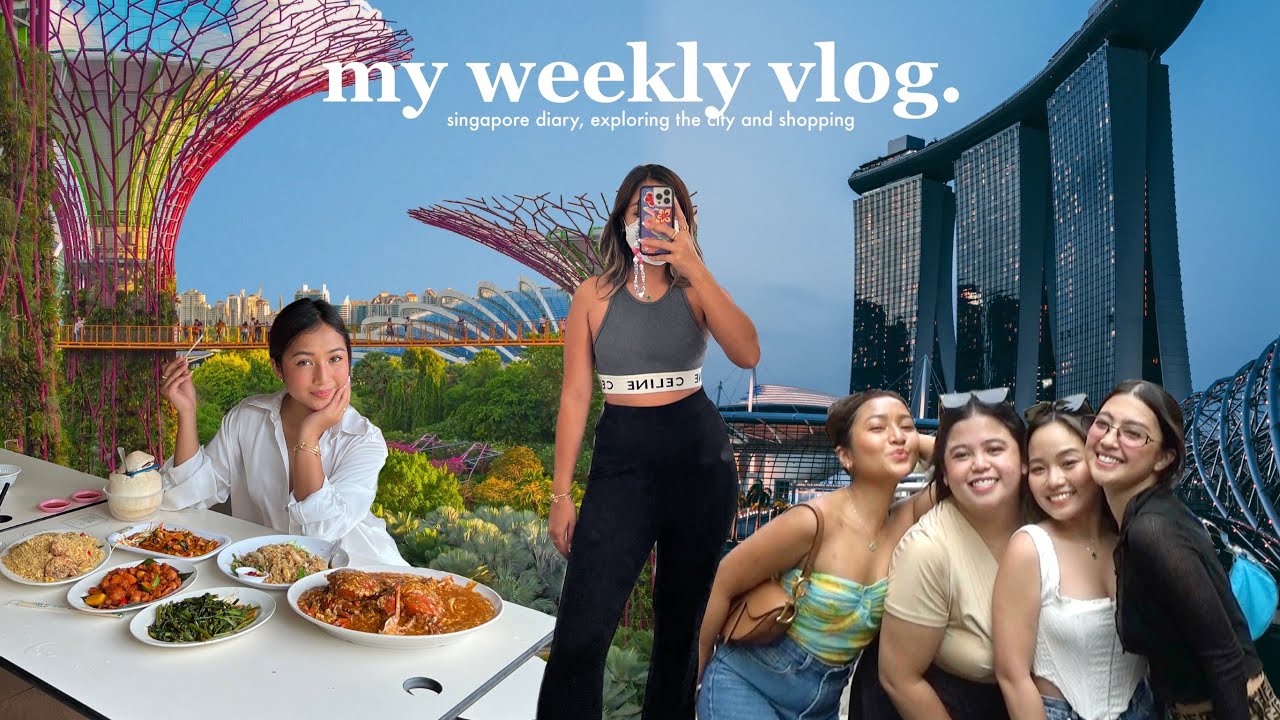 VLOG • Singapore 2022: Exploring the City & Local Foods ✈️🇸🇬 | Ry Velasco