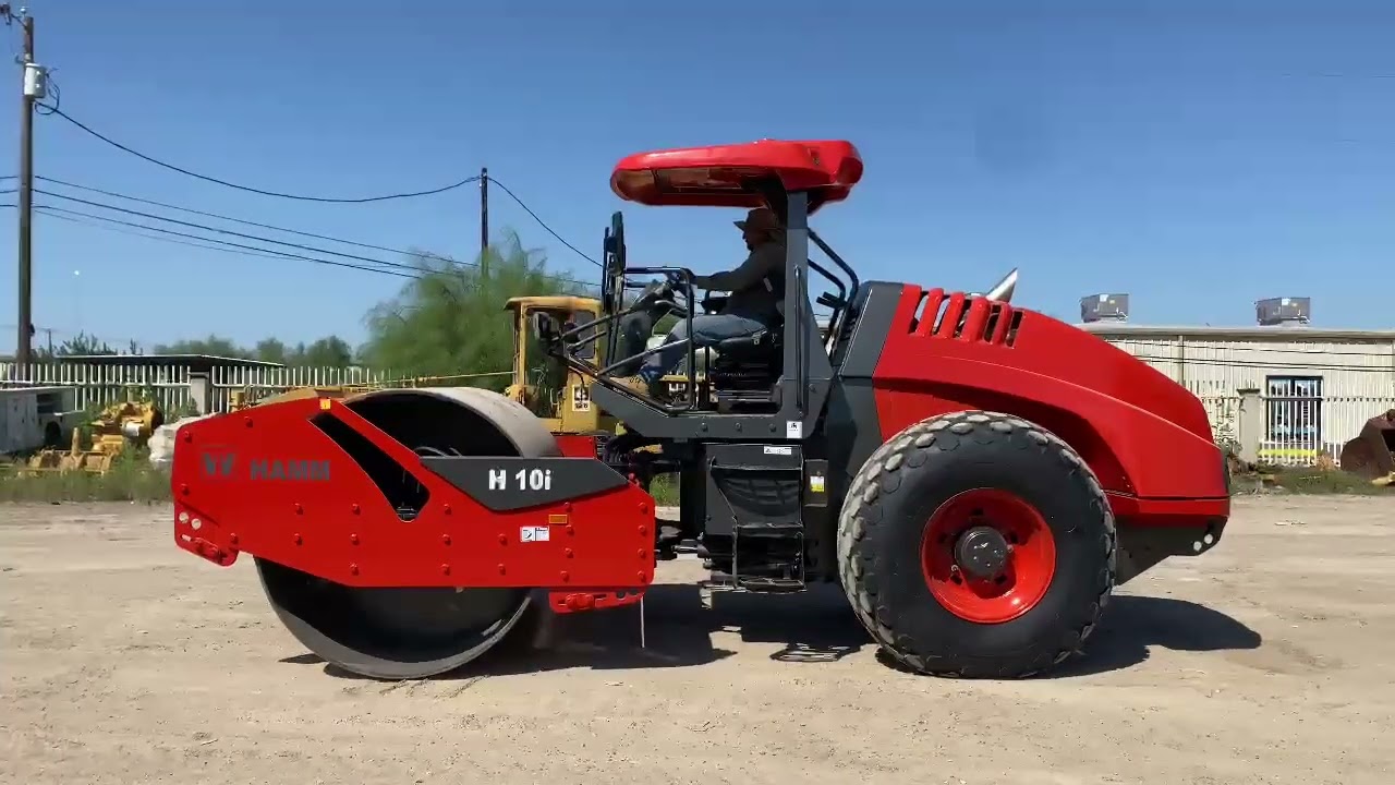 2018 HAMM ROLLER, ALMOST NEW, 84″