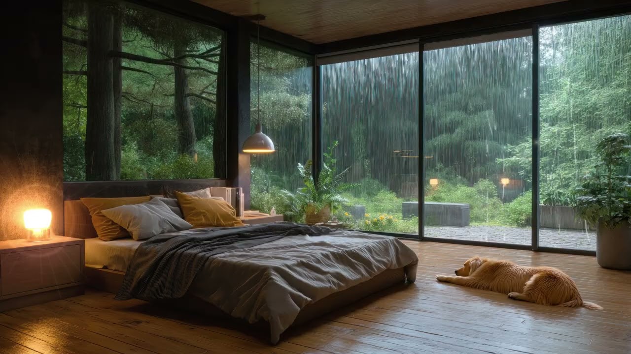 Rain Piano 🌧️ Calm Sleep Music for Focus🎹Relaxation & Healing💤