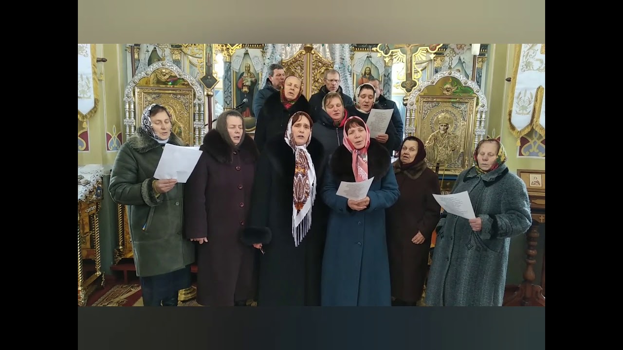 Церковний хор с.В.Раковець