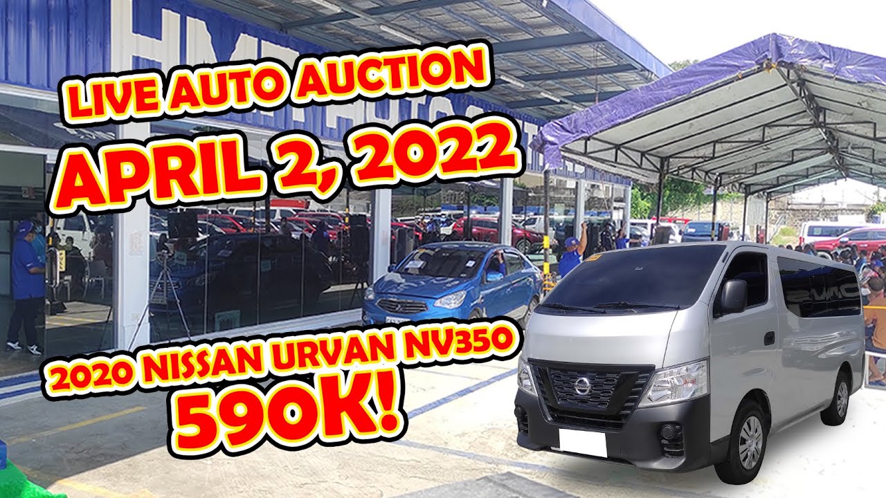 VAN 590K!! APRIL 2, 2022 • LIVE PUBLIC AUCTION DITO SA HMR AUTO AUCTION 2022
