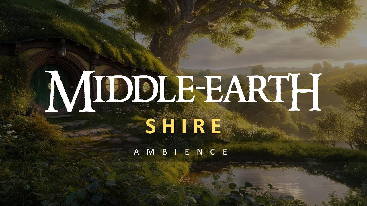 You’re sitting under a tree in The Shire | The Lord of the Rings Ambience for Studying, Sleeping