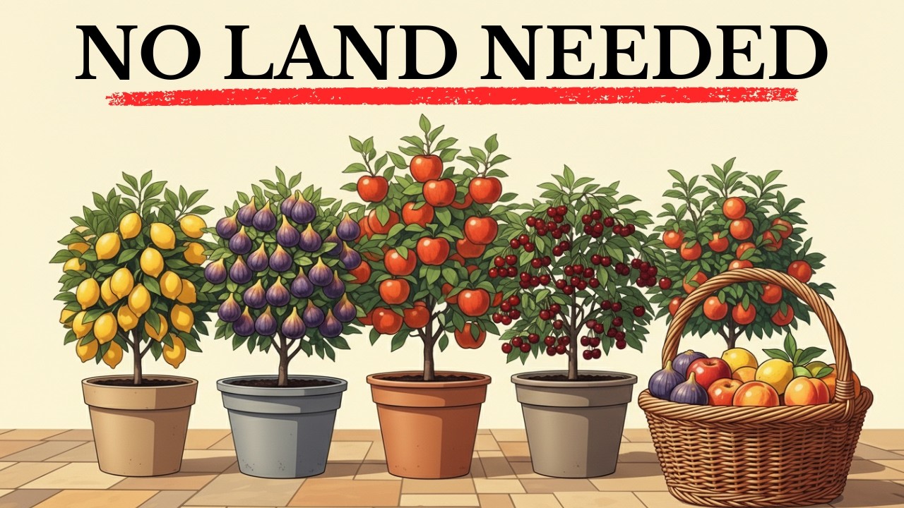 10 Best Fruit Trees to Grow in Pots That Produce for Decades