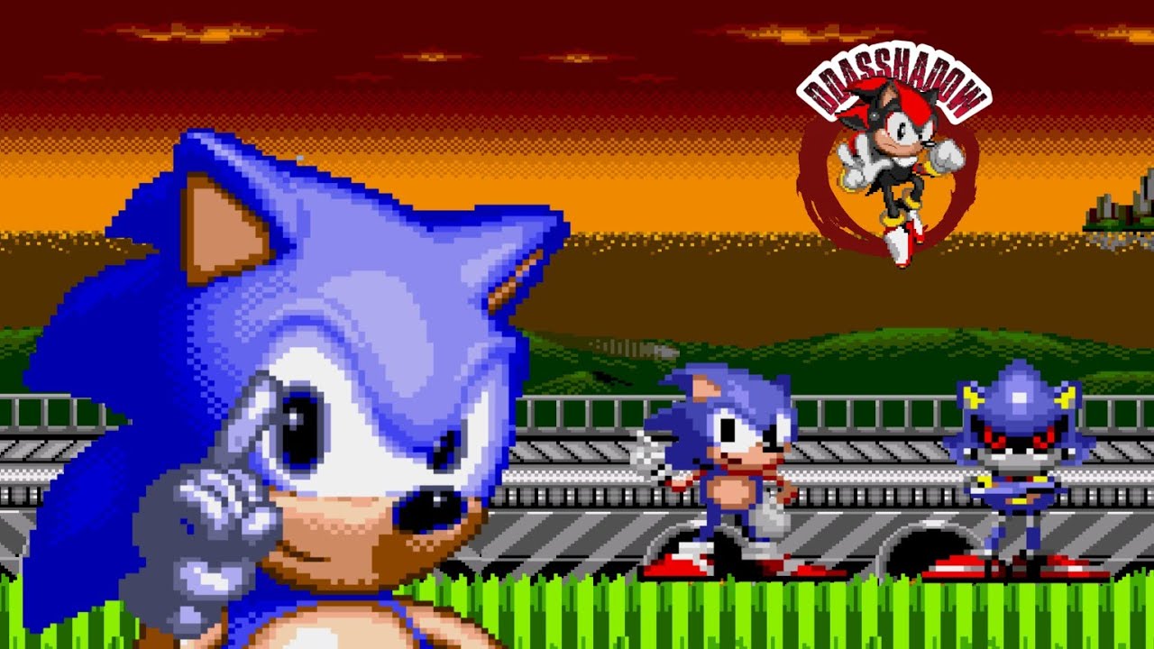 Sonic 2 CD (CD Style) + New Shields • Sonic Classic