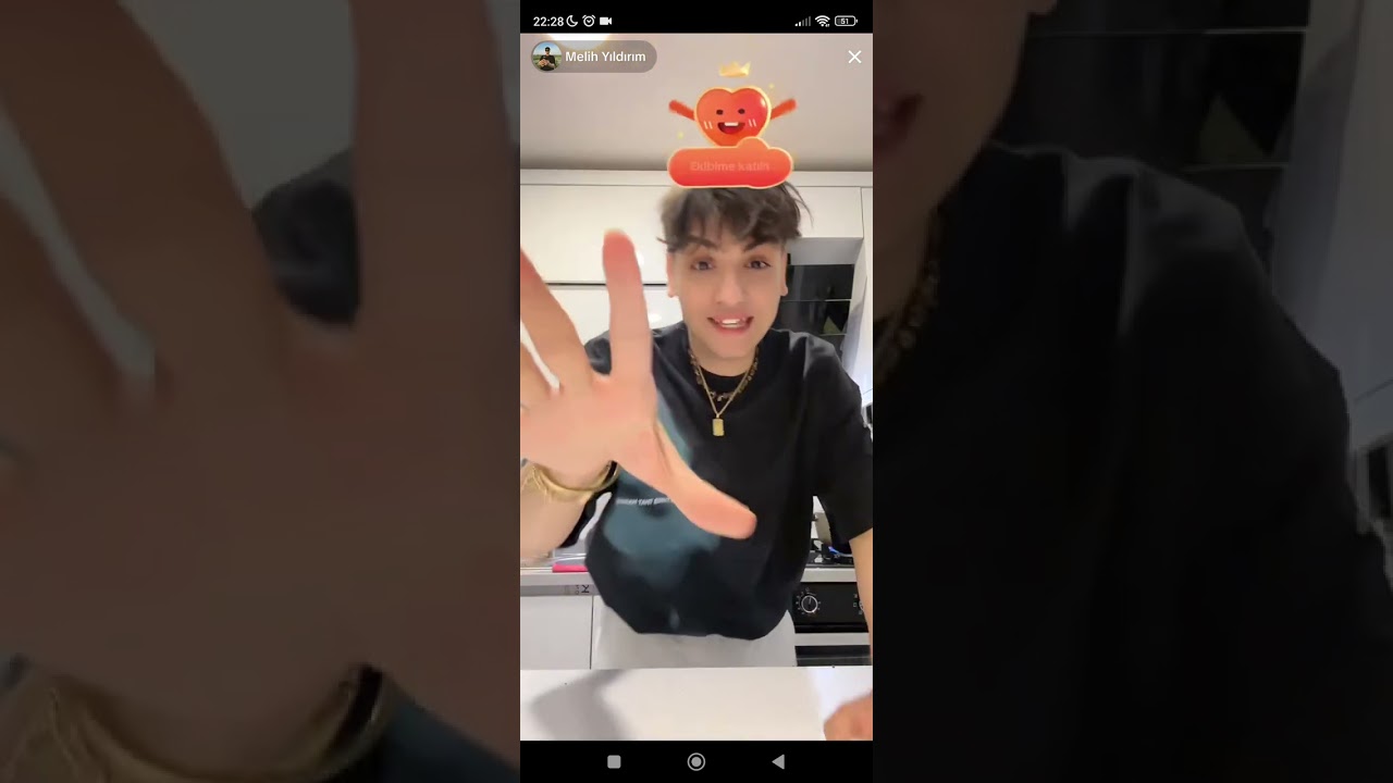 Melih yıldırım tiktok canlı yayın