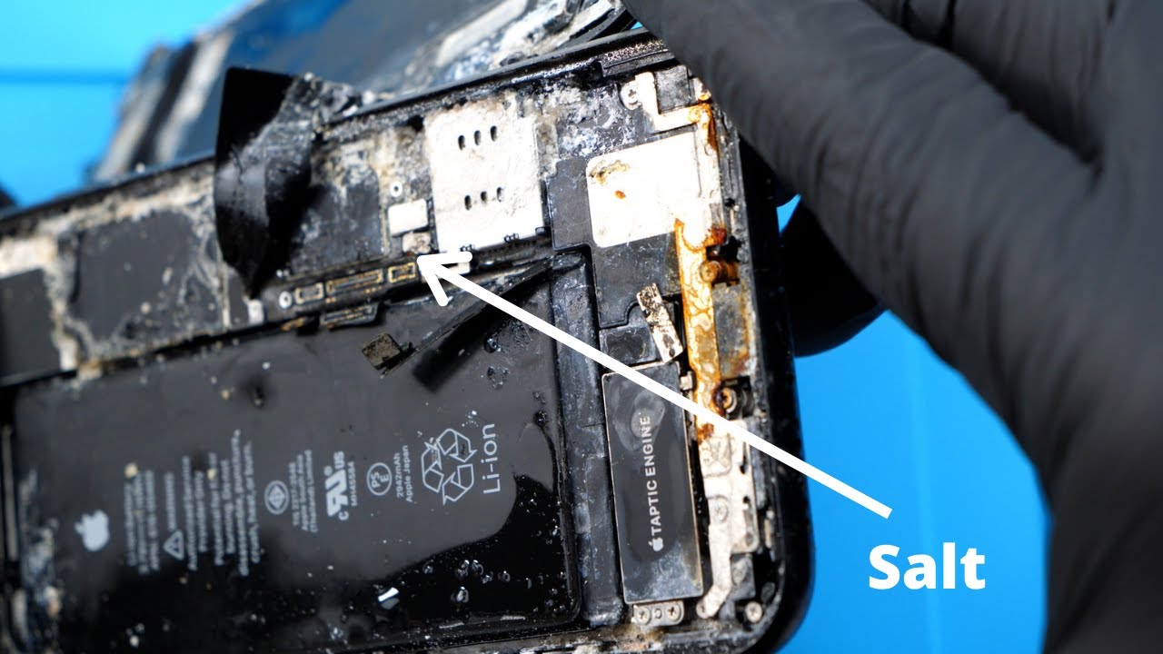 Can We Restore This Very Salty iPhone XR From the Ocean?
