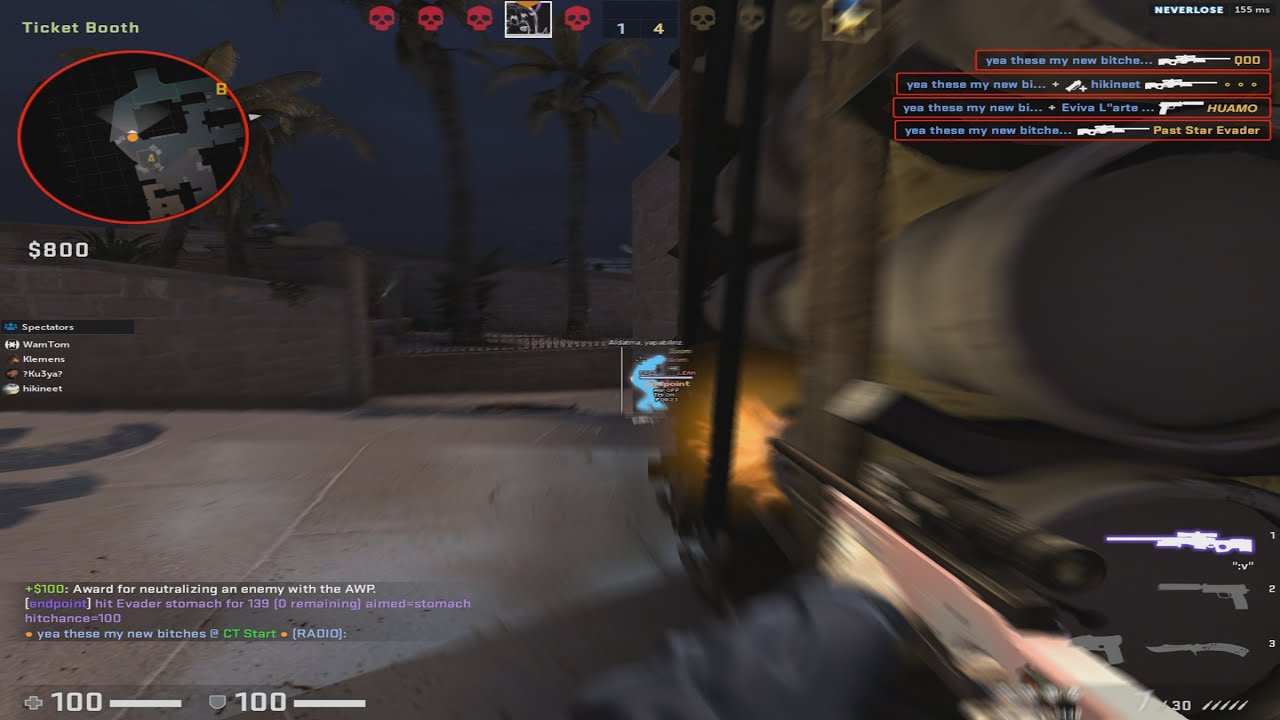 semirage highlights ft. neverlose.cc