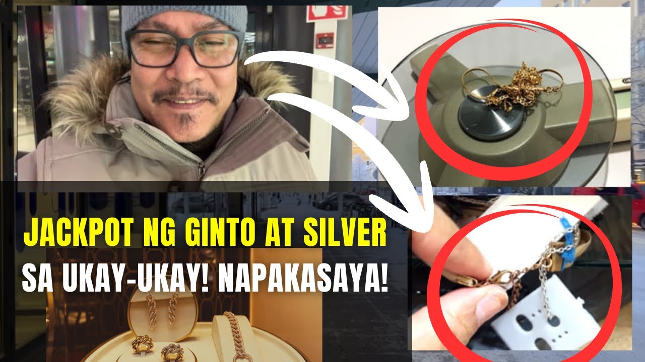 NAPAKASAYA!!! JACKPOT NA GINTO AT SILVER SA UKAY-UKAY!!! First time.