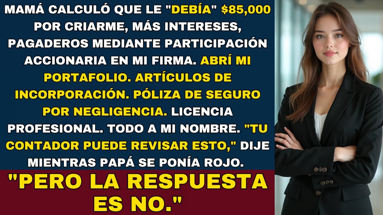 Mi Bufete Legal Genera $420K Anuales — Mi Familia Demandó 