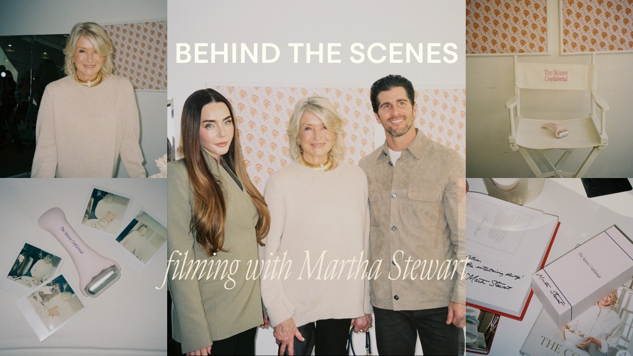 Come With Us To Interview Martha Stewart!