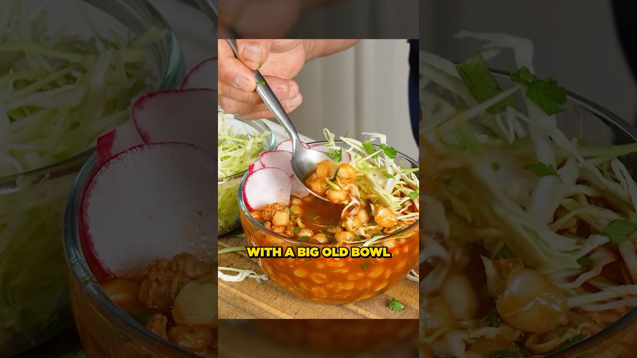 Pozole Rojo Recipe like the best restaurants do it 🥘 😉