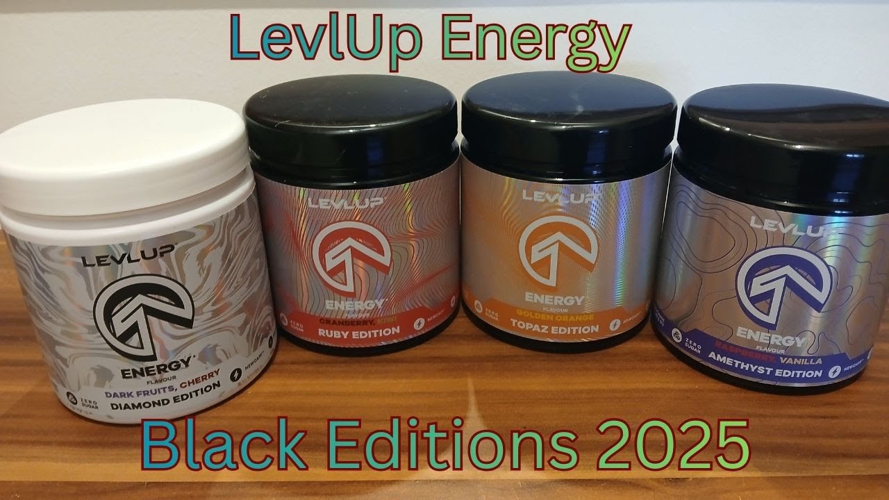 LevlUp Energy Black Editions 2025