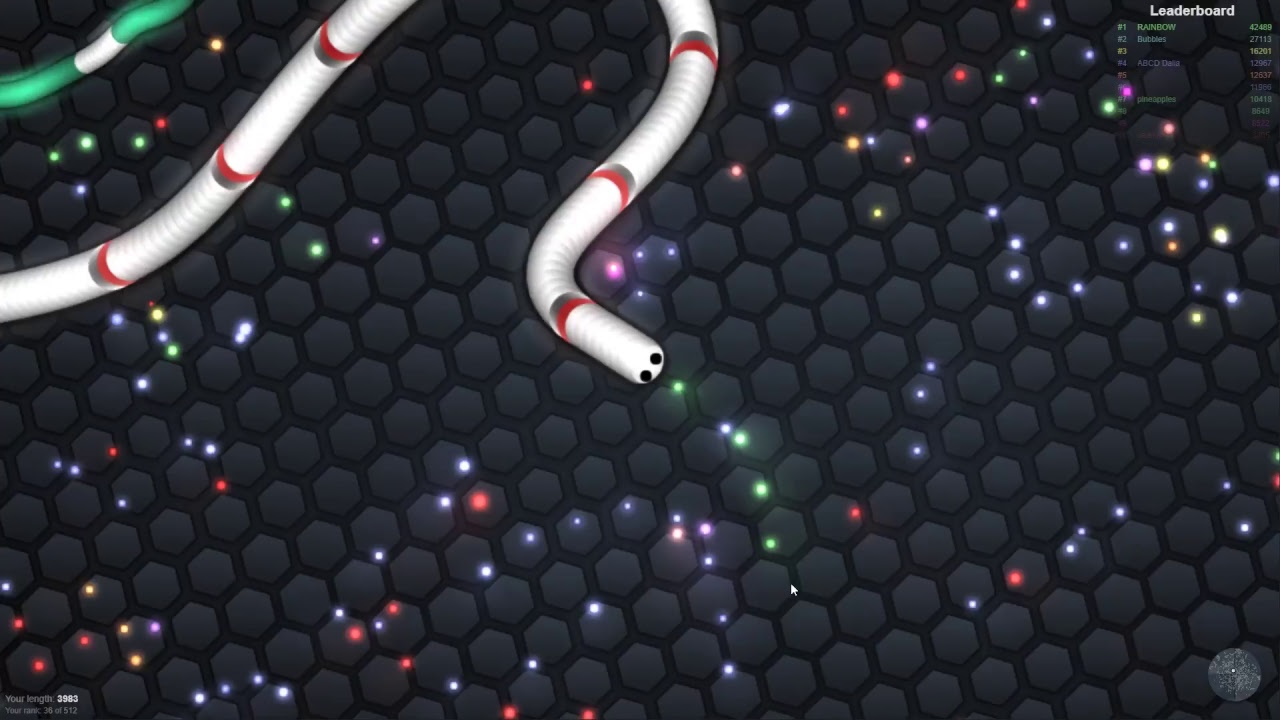 Slitherio stream - Choose a name for the next snake