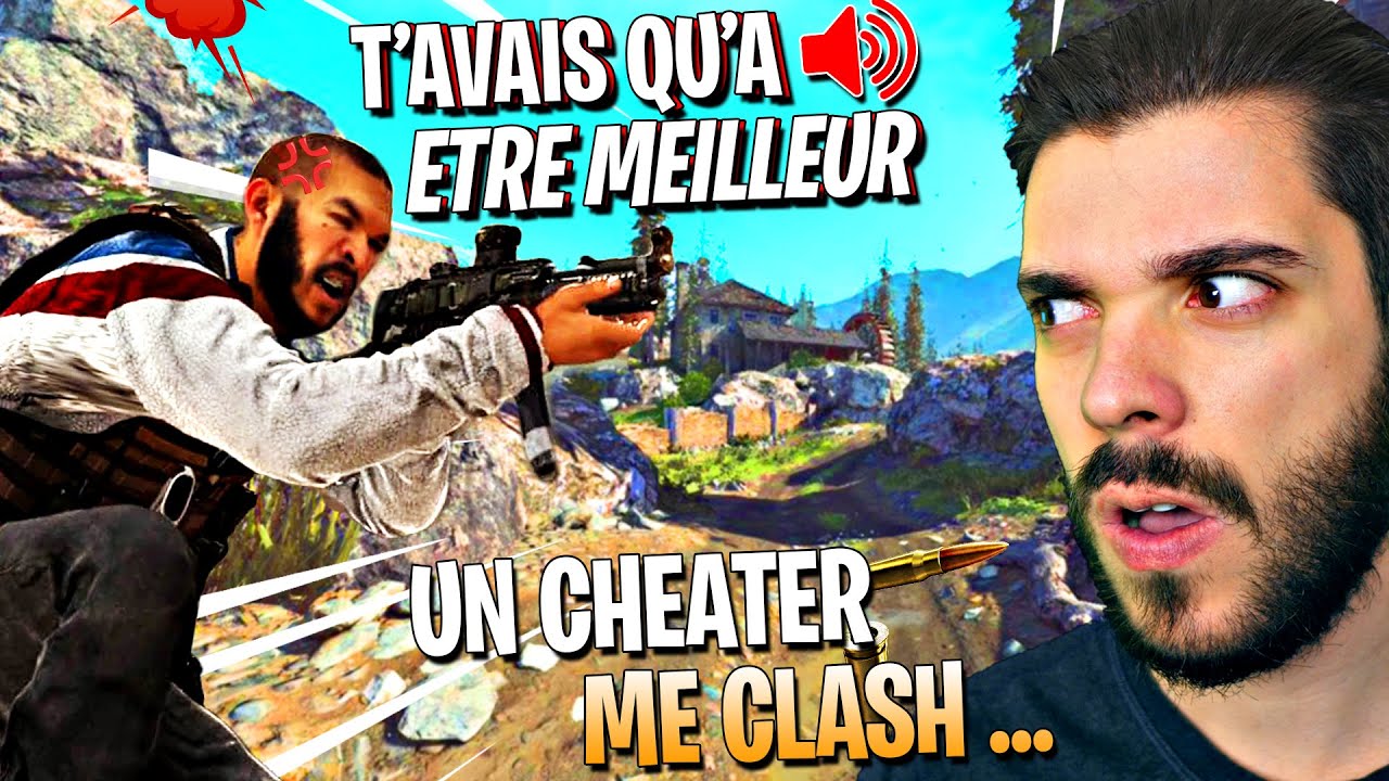 UN CHEATER ME CLASH ET N'ASSUME PAS SON AIMBOT SUR WARZONE - CE JEU ME REND FOU ...
