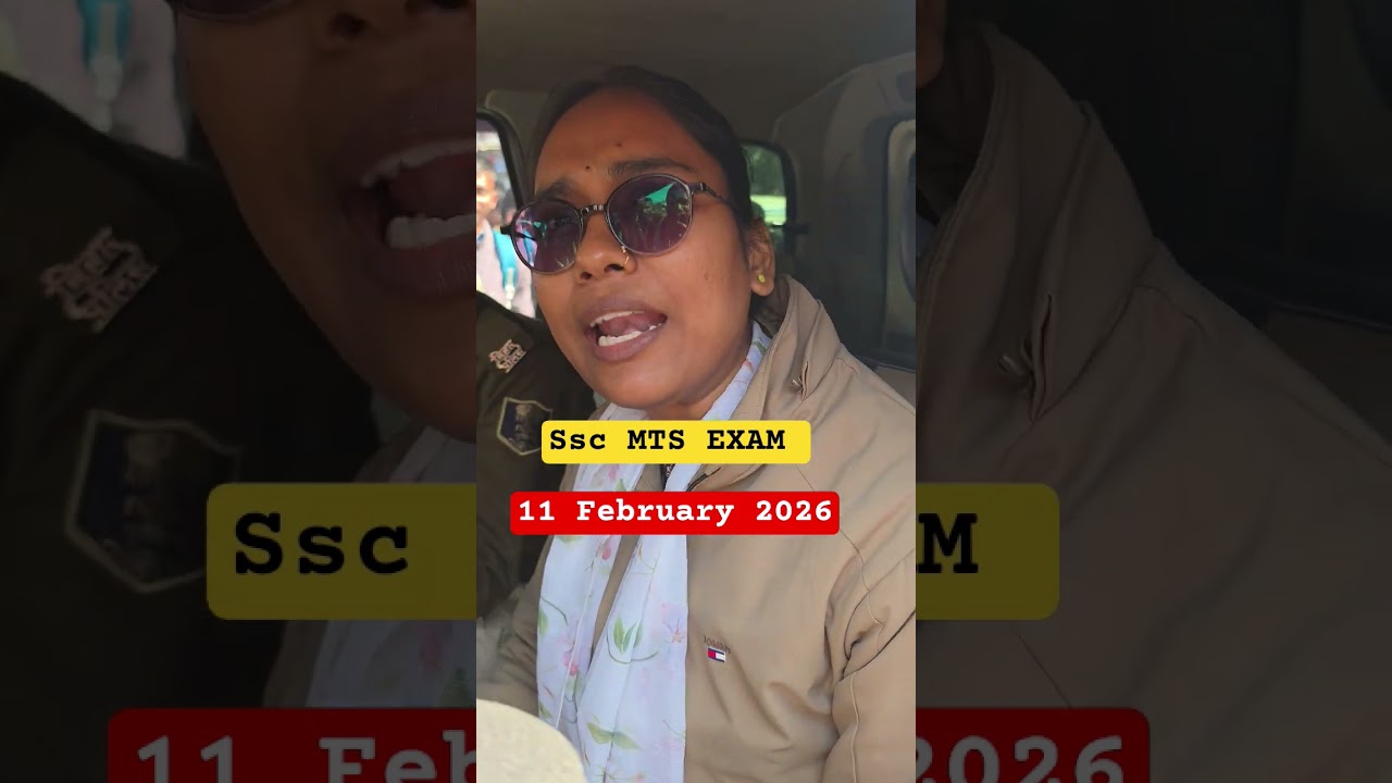Ssc mts exam 11 february 2026 #ssc #sscmts #sscmts #shorts