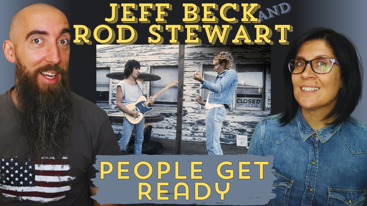 Jeff Beck, Rod Stewart - People Get Ready (REACTION) with my wife