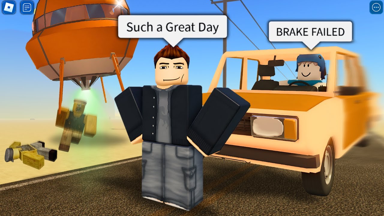 ROBLOX: Пыльная поездка. СМЕШНЫЕ МОМЕНТЫ/МЕМАСЫ #6