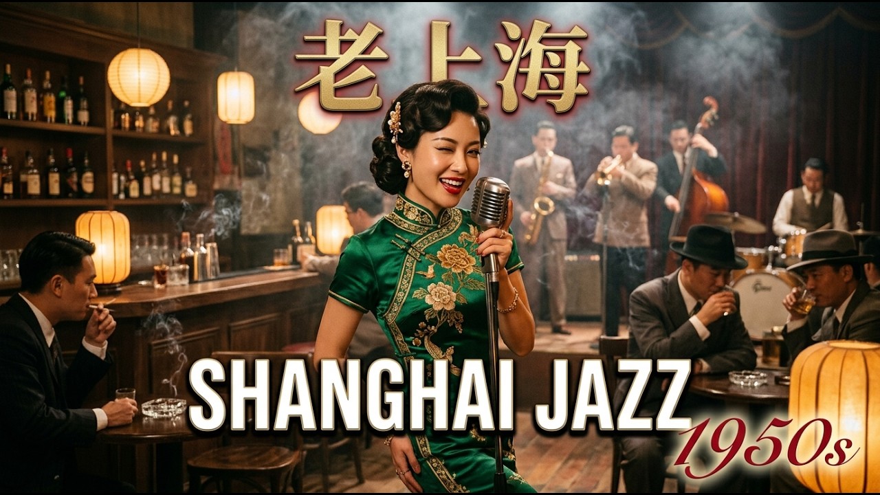 OLD SHANGHAI MUSIC | 1940s Vintage Midnight Lounge [1 HOUR] (Vintage Oriental Jazz)