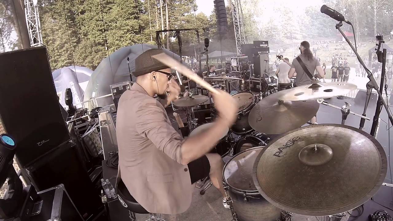 Eyon - Mad Monk live at Materiafest [Drumcam]