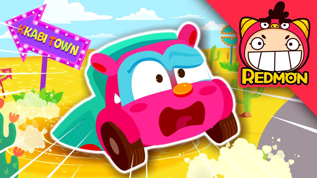 Save the Dump Truck! | Rescue Car Buddies | Cartoon | REDMON