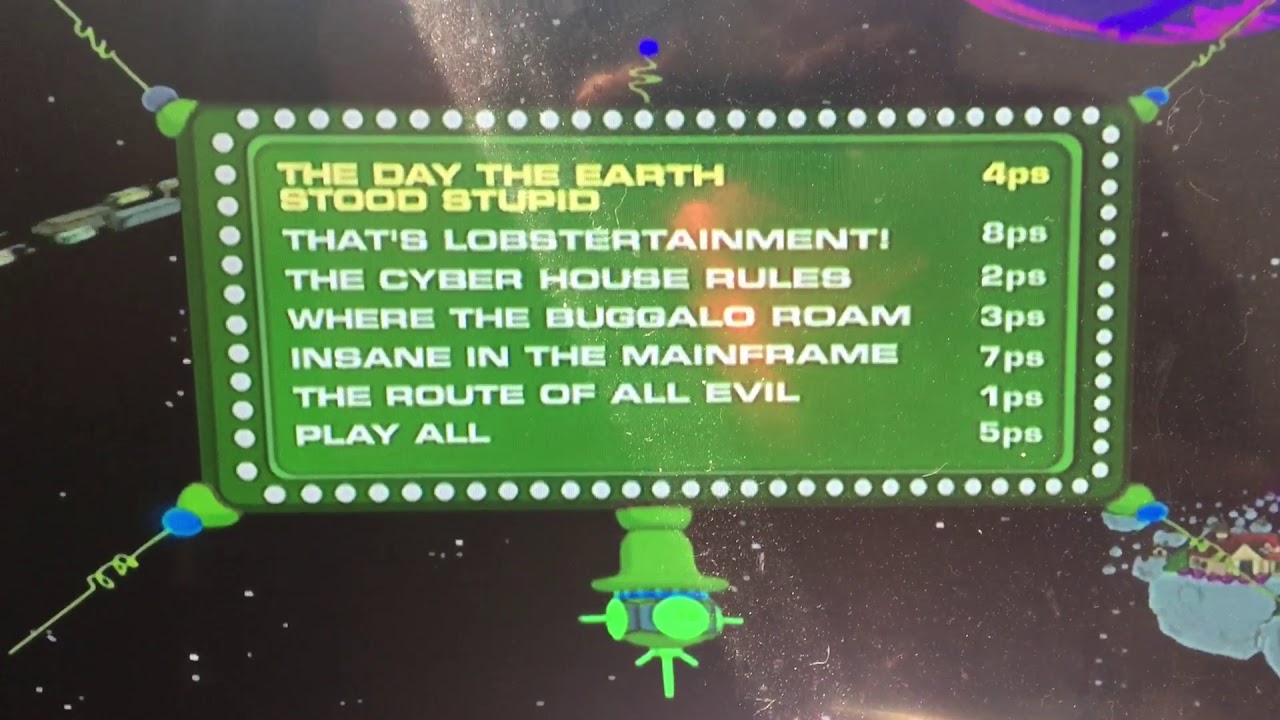 6 min Futurama Vol 3 Disc 2 DVD Menu
