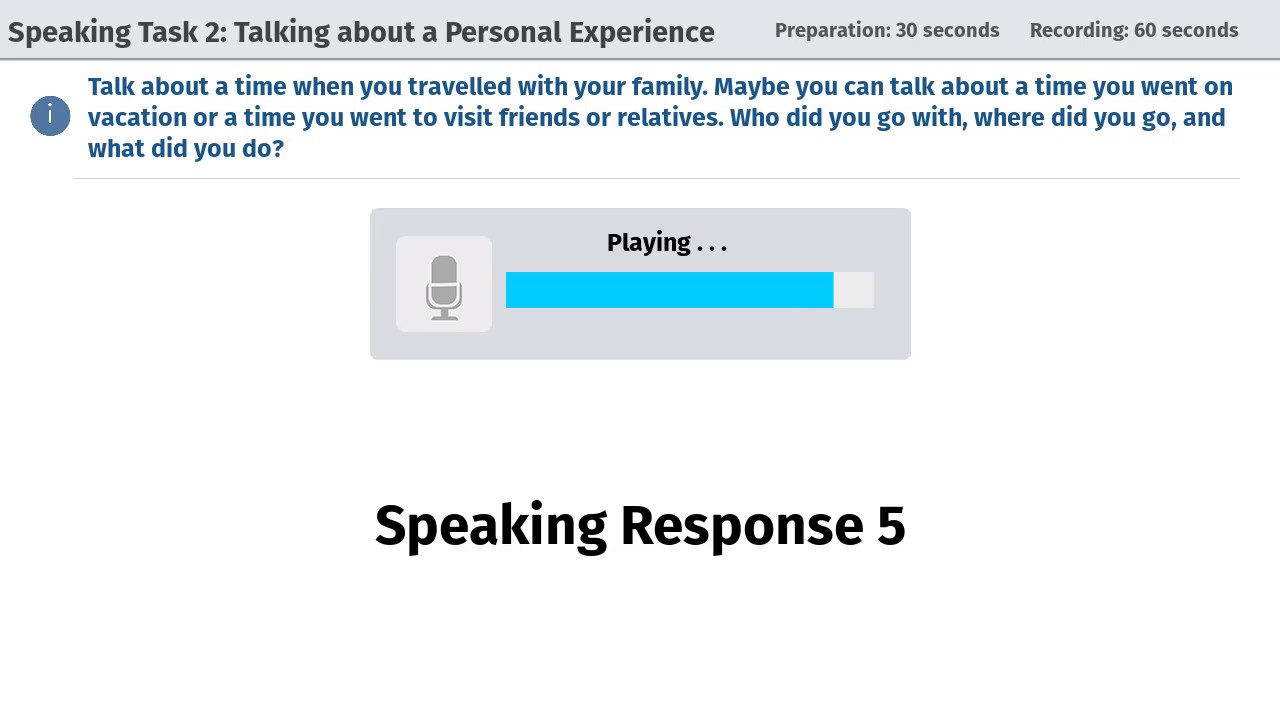 CELPIP Rate the Response Speaking Task 2