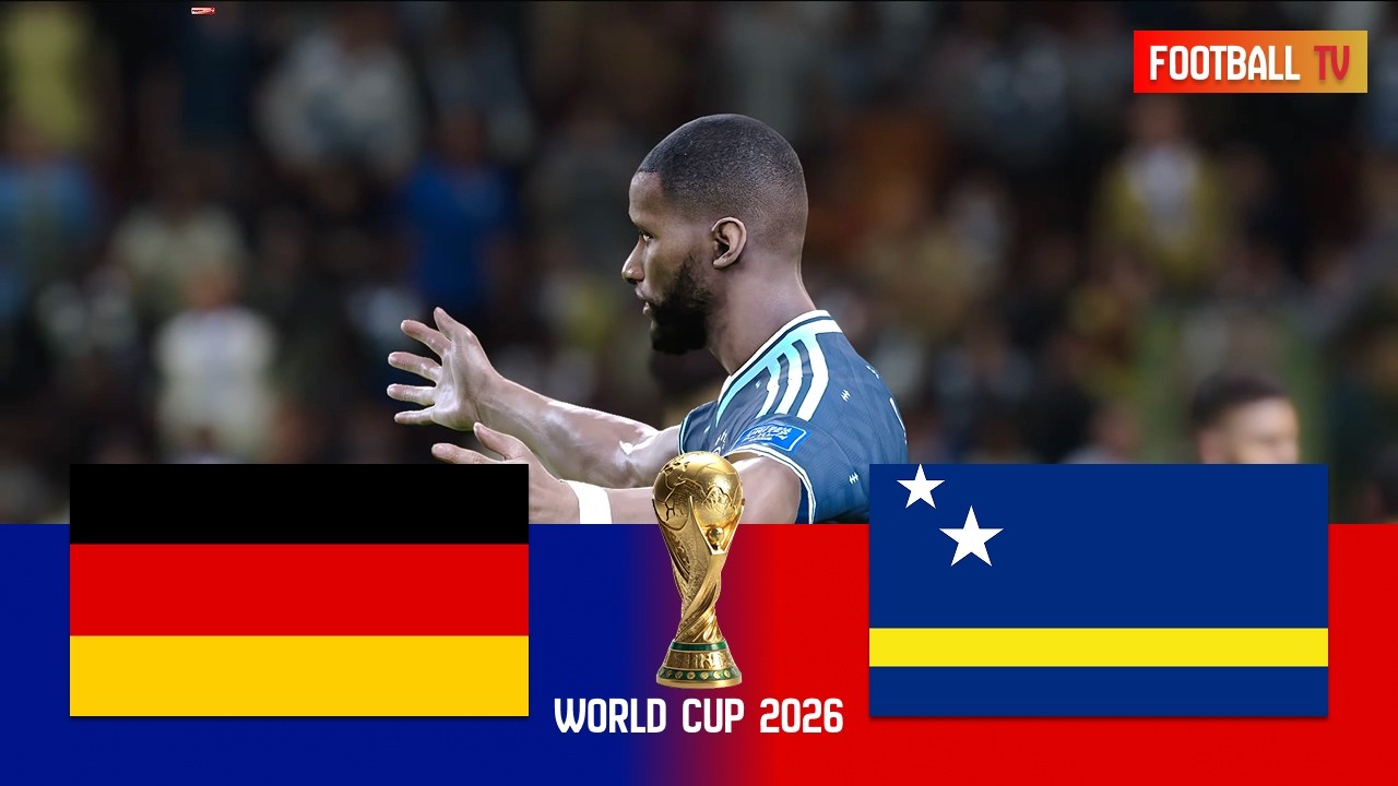 GERMANY vs CURACAO - FIFA WORLD CUP 2026 | Full Match All Goals