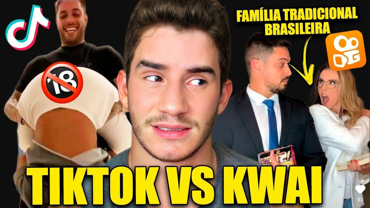 TIKTOK VS KWAI: QUAL É MAIS RADIOATIVO??? | Klébio Damas