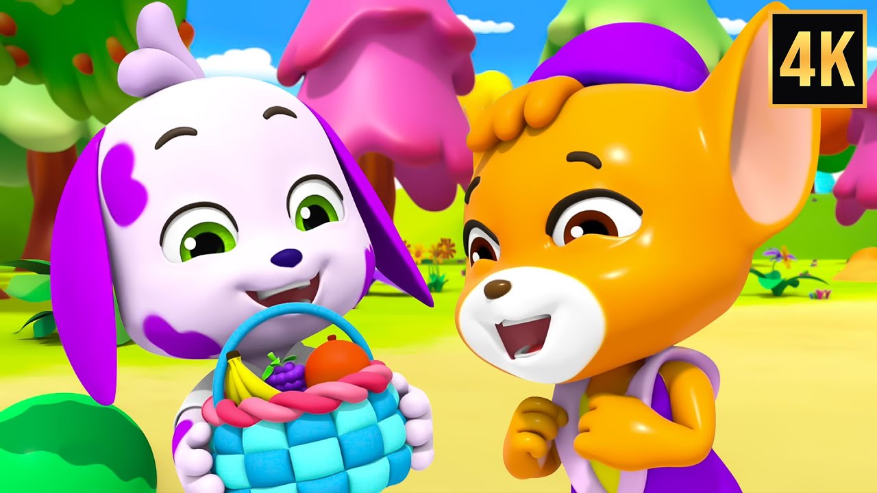 Fruit Chase Adventure, Funny Cartoon and Comedy Videos for Kids