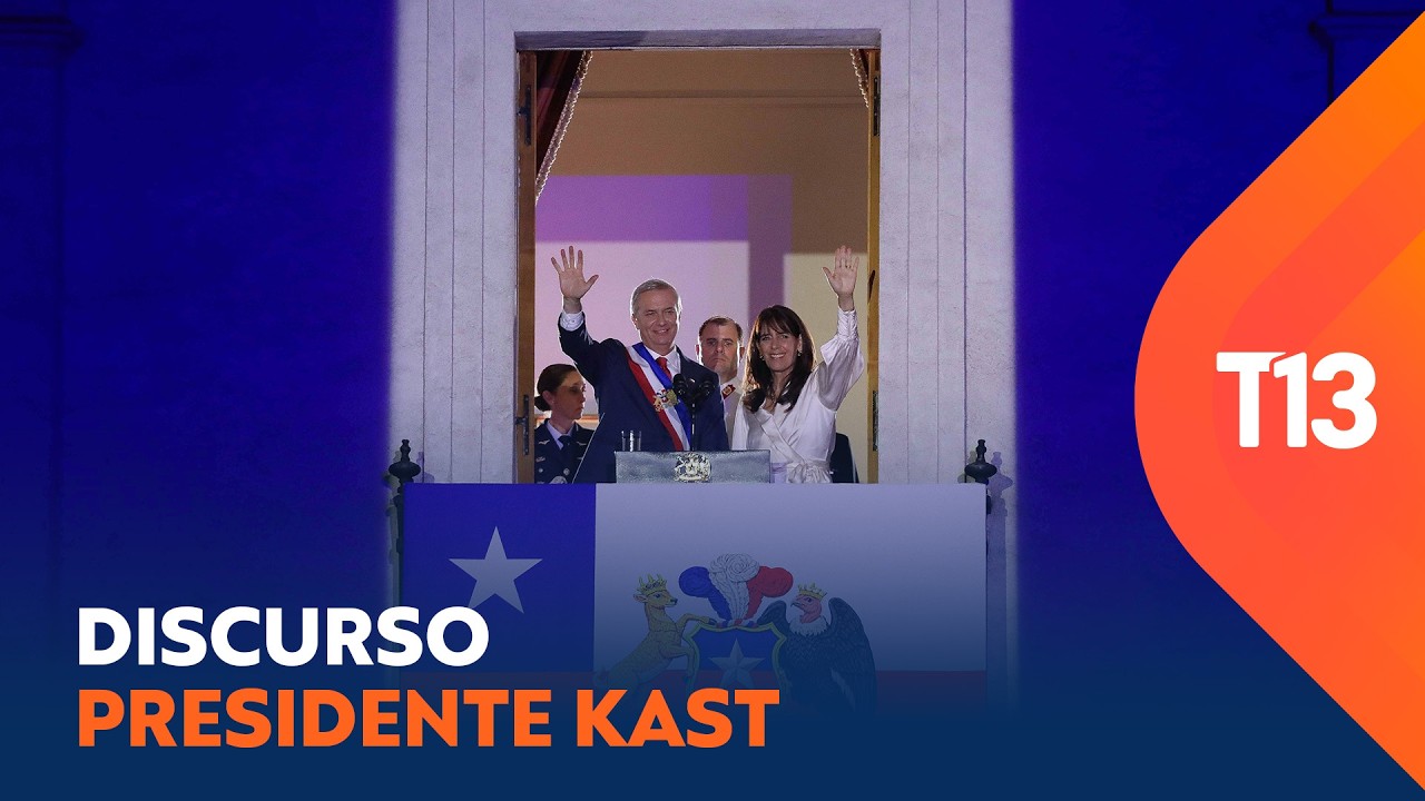 Presidente Kast entrega primer discurso oficial desde La Moneda | COMPLETO