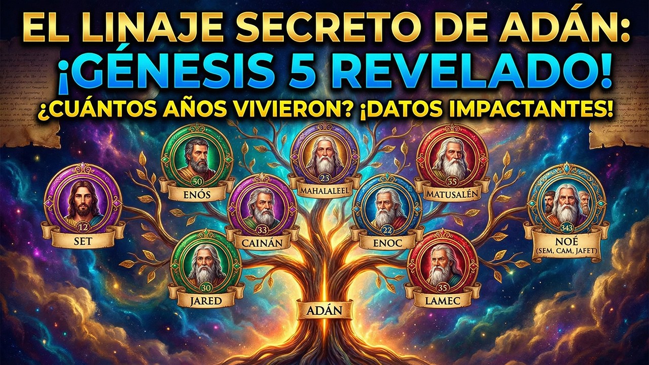 Génesis 5:  El libro de los descendientes de Adán