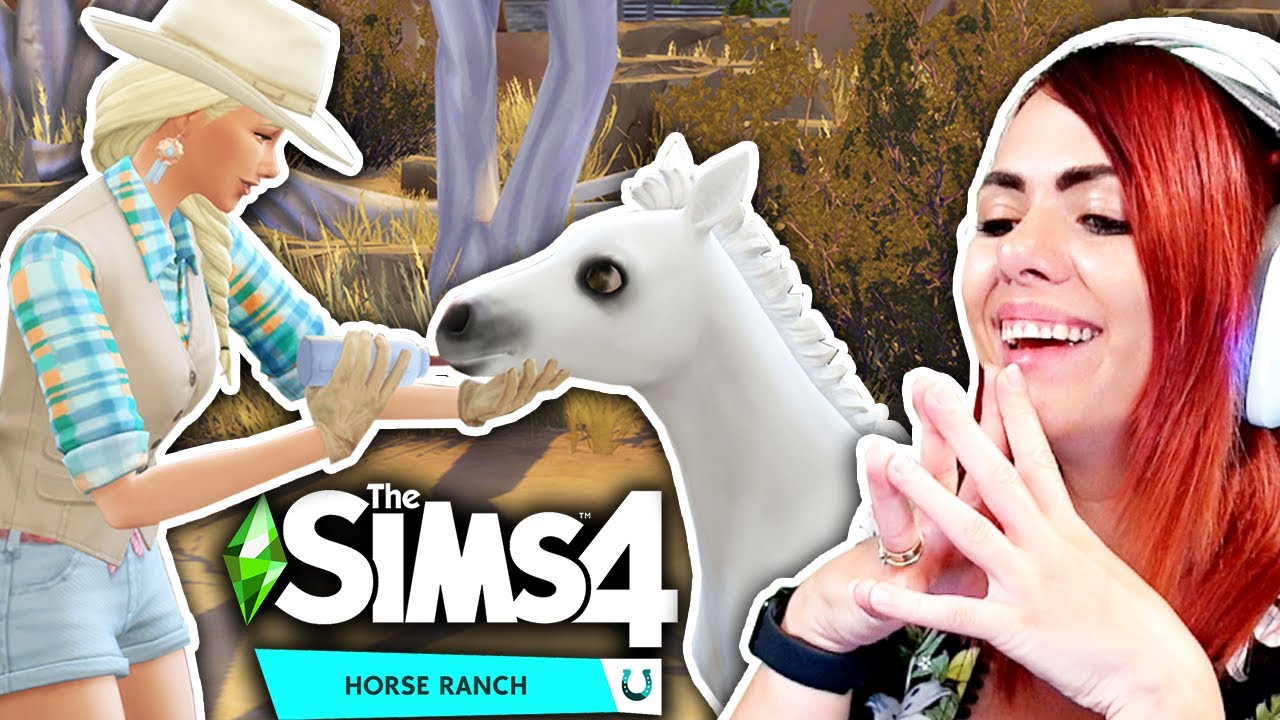 Megmentettem egy Csikót! -  🐴 - The Sims 4 - Horse Ranch #2