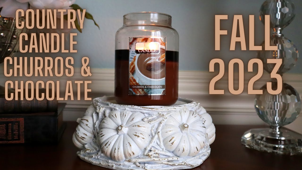 Candle Review: Fall 2023 Kringle Country Candle Churros & Chocolate 🍫