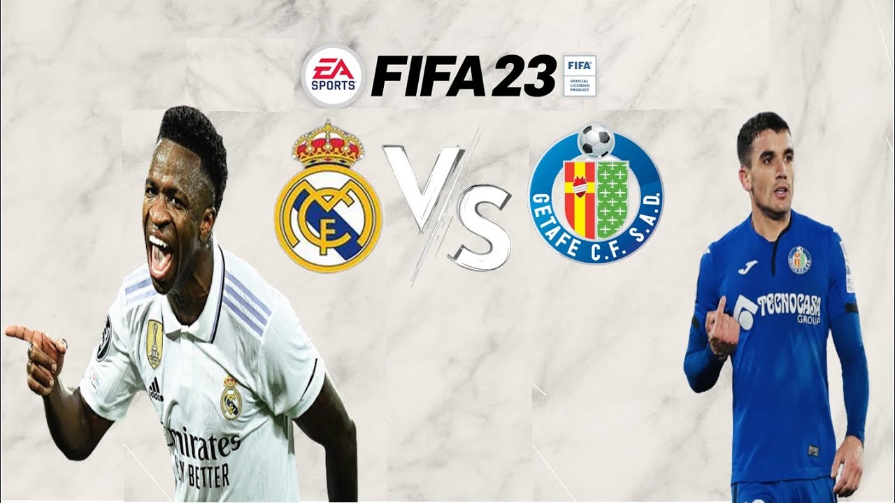 FIFA 23  Legacy Edition Nintendo Switch Oled Gameplay - Real Madrid VS Getafe