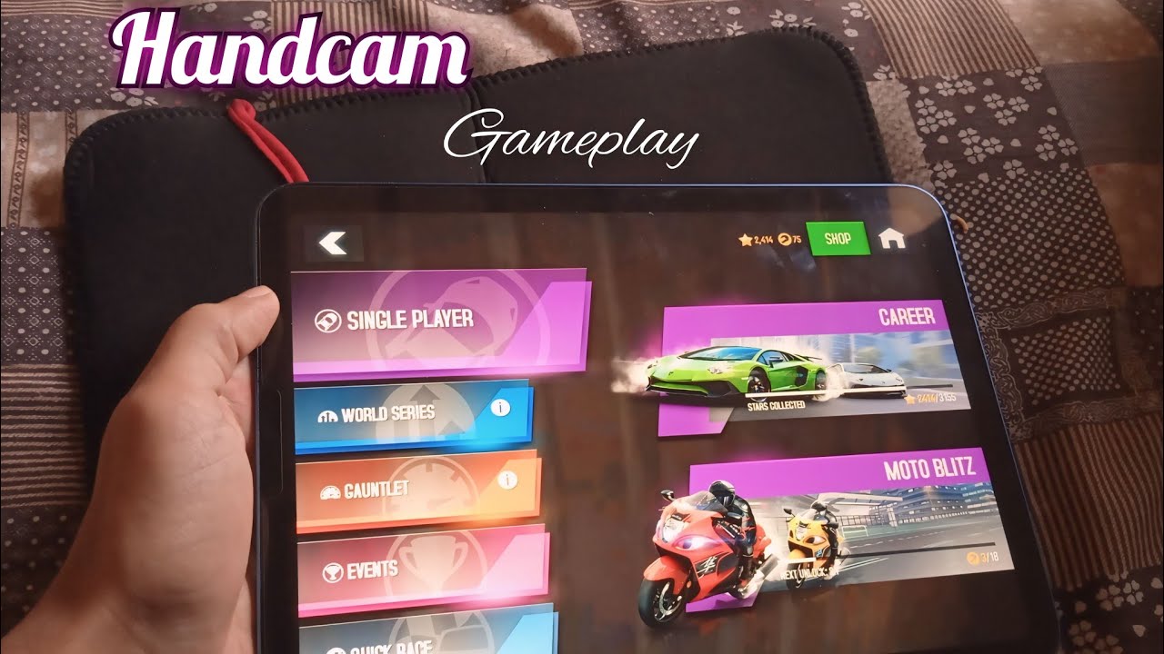 Asphalt 8 | How i play on Ipad? My handcam gameplay🔥