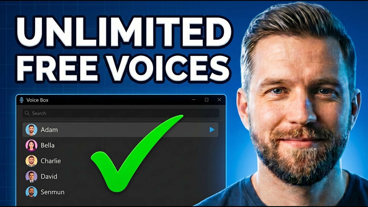 Free Elevenlabs Alternative | Offline Unlimited AI Text to Speech + Voice Cloning