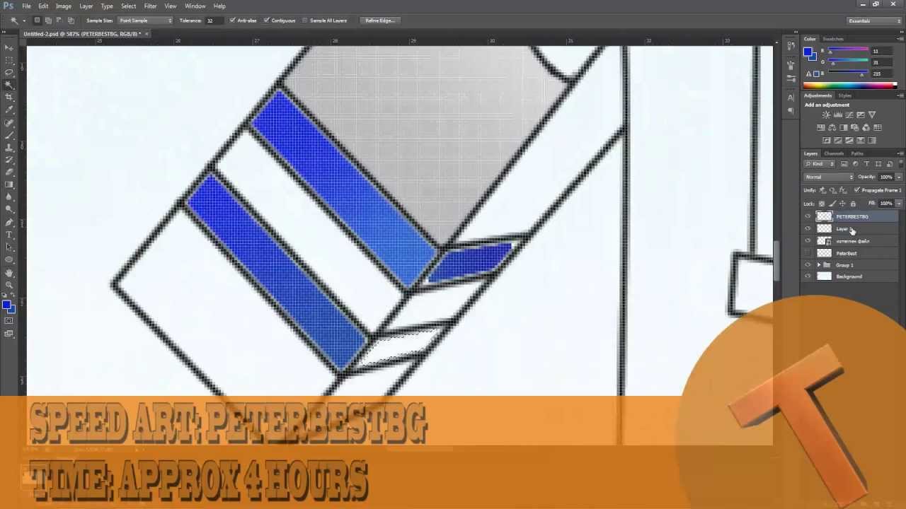 Minecraft SpeedArt - PeterBestBG