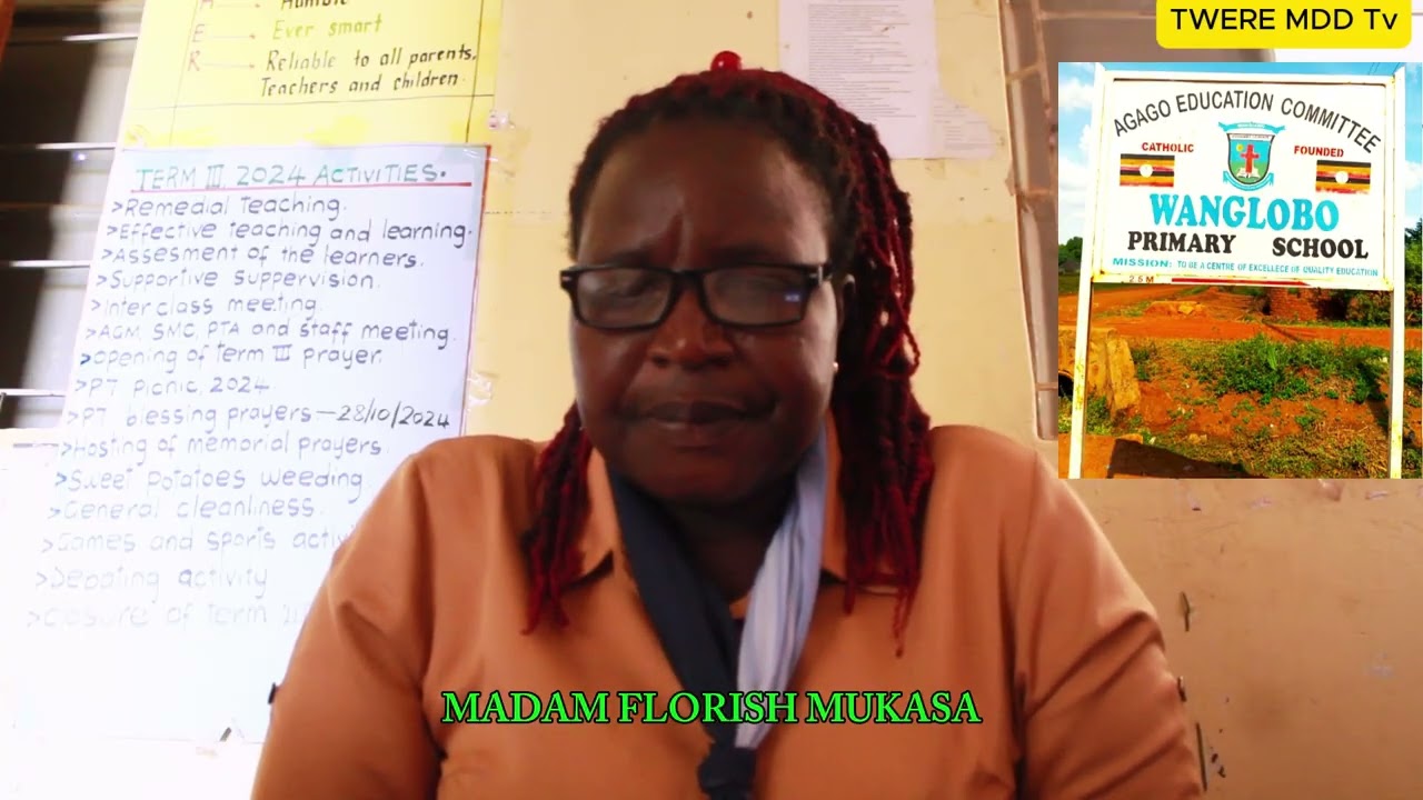 MADAM FLORISH MUKASA - HEAD TEACHER WANGLOBO PS SAYS BYE BYE FOR PATONGO AKWEE 2026.