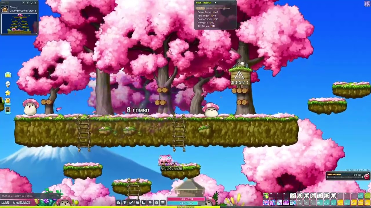 Angelic Buster 2nd Job MapleStory / Various Locations