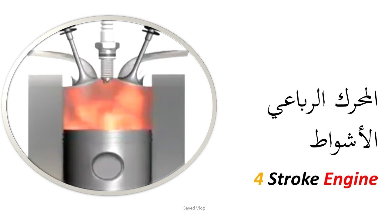 كل شئ عن المحرك رباعي الأشواط | everything about 4 Stroke Engine